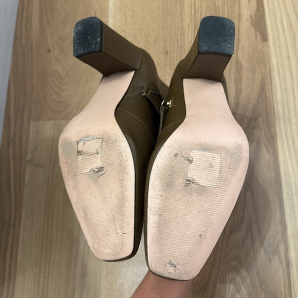 J Crew NIB Square Toe Almond Booties 7.5 - Picture 4 of 6